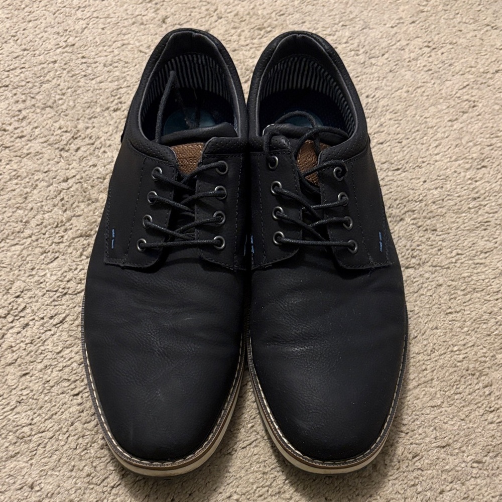 Nunn Bush Black Oxford Shoes